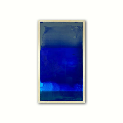 "Onirically", Original, Blue, Epoxy Resin Artwork