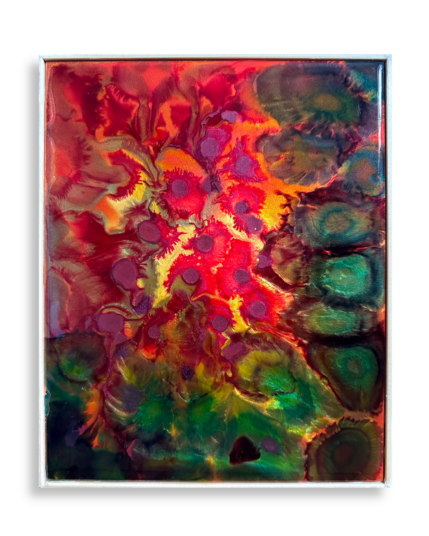 Epoxy Resin Abstract Painting