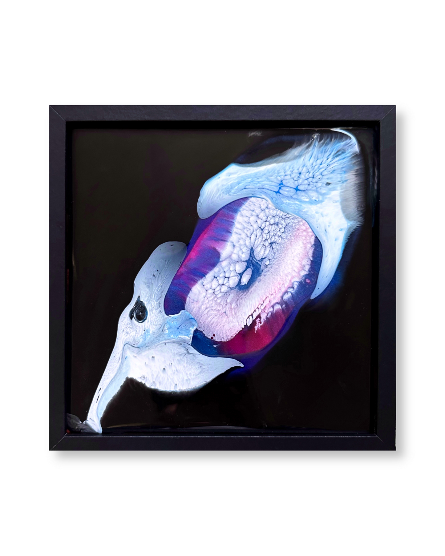 Epoxy Resin Abstract Framed Wall Art